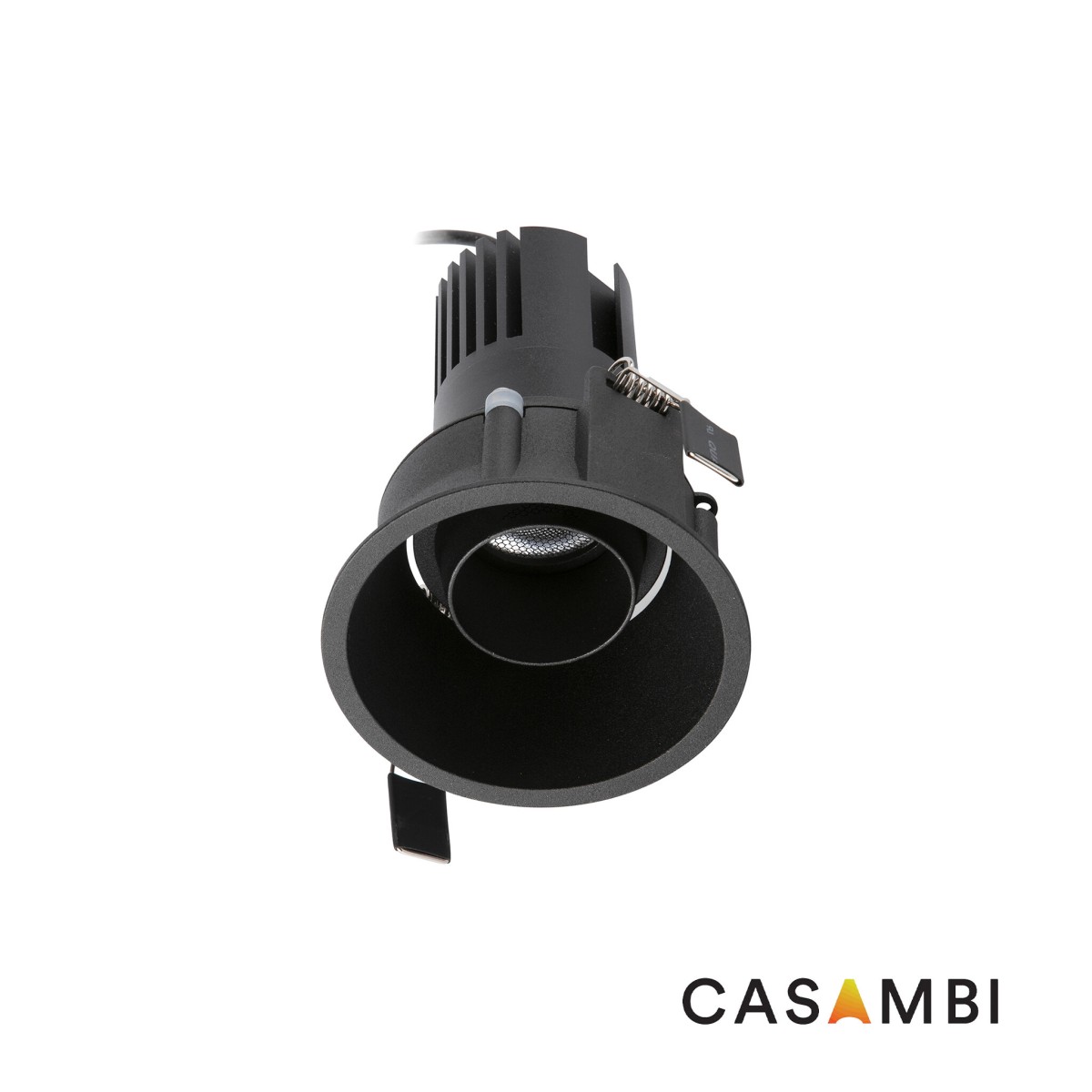 Встраиваемый светильник TULIPA DOWN ORI 15W 4000K CRI90 36° черный CASAMBI