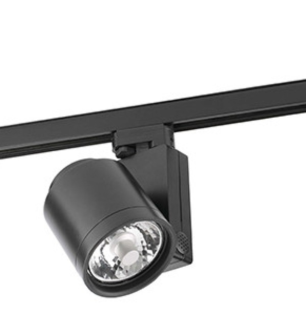 Трековый светильник Cylinder черный CDM-R111 20W