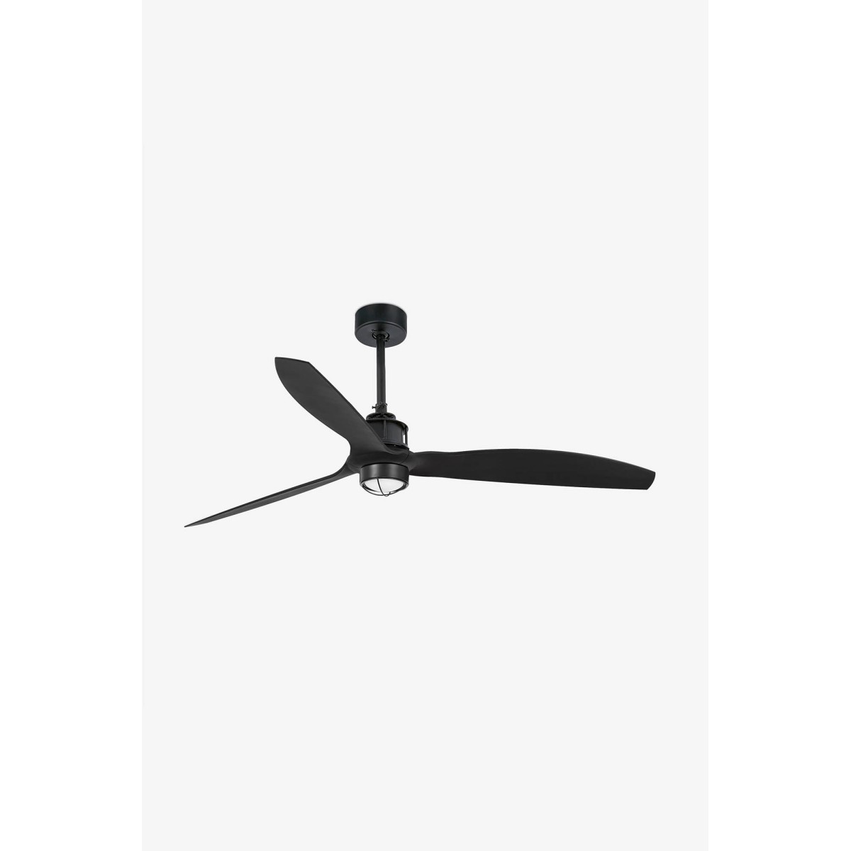 Потолочный вентилятор с освещением JUST FAN M Ш1280 черный 3P черный 3000K