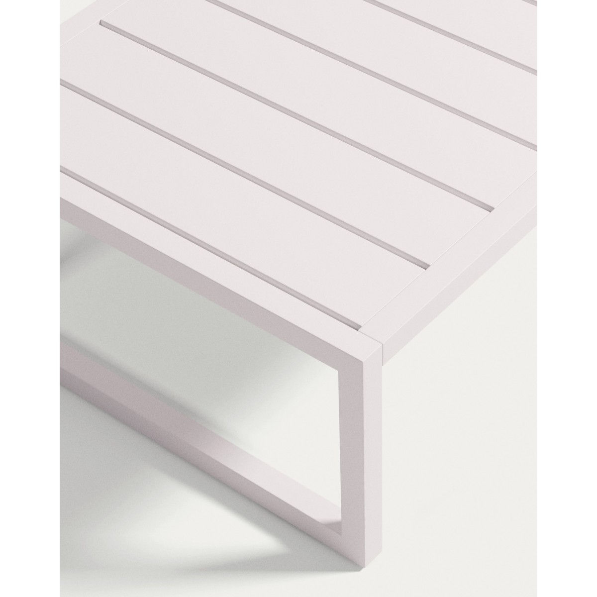 Comova Столик для улицы из белого алюминия 60 x 60 см
