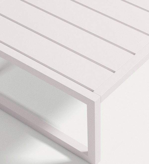 Comova Столик для улицы из белого алюминия 60 x 60 см