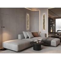 Настенный светильник Stone CCT- черный LED L100