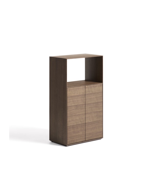 Стеллаж из шпона ореха Visala 60 x 106 см