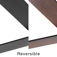 Потолочный вентилятор RUDDER L 4 Ш1320MM черный/орех 4P 18W LED CCT DIM