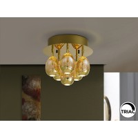 Потолочный светильник Rocio 6L золотой DIMABLE