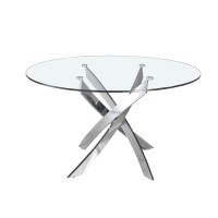 Стол обеденный F2133 /1061 стеклянный Ø130