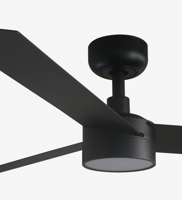 Вентилятор CRUISER L Ш1320mm черный 3 PALAS 18W LED CCT DIM
