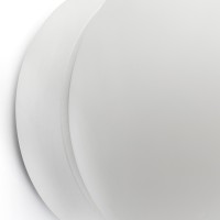 PING Белый настенный/потолочный светильник LED 7,8W 3000K IP44