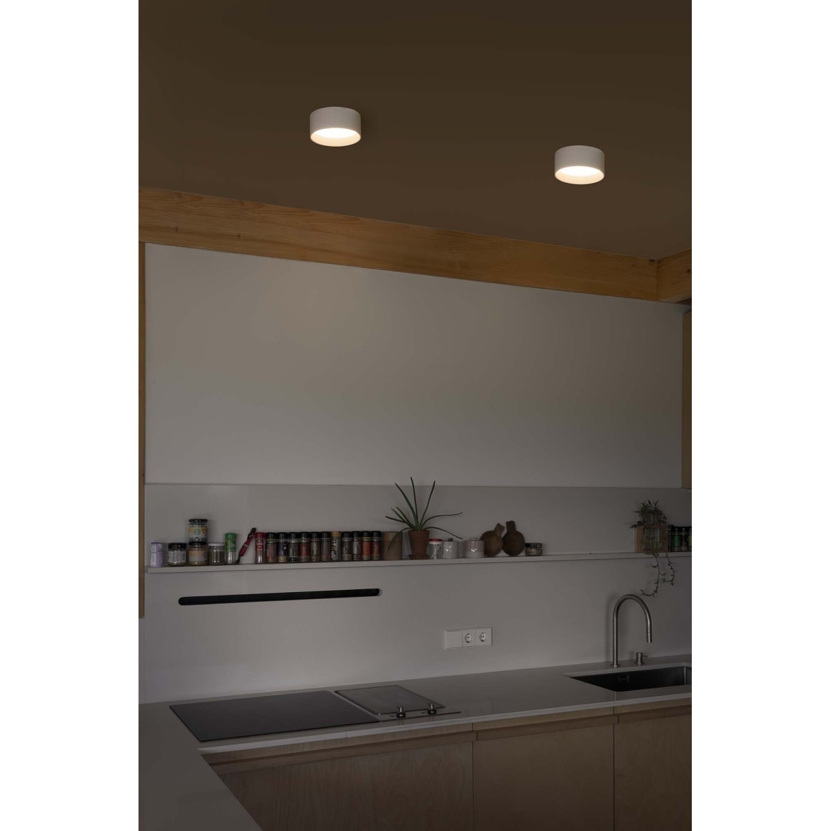 MIZU Потолочный светильник белый/белый LED 15W 2700K