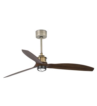 JUST FAN Потолочный вентилятор M Ш1280 Старое золото 3P орез 3000K WCTLB
