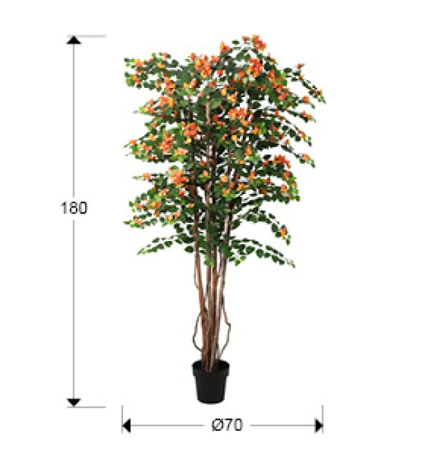 Buganvilla naranja h180 Искусственное растение