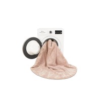 Ковер круглый Алфавит Round ABC (розовый) 150D