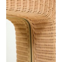 Зеркало из ротанга Zilna 58 x 120 см