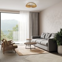 Люстра потолочная-вентилятор MANTRA HIMALAYA MINI 8198 дерево