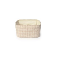 Корзина стеганная Розовая 30*20*20