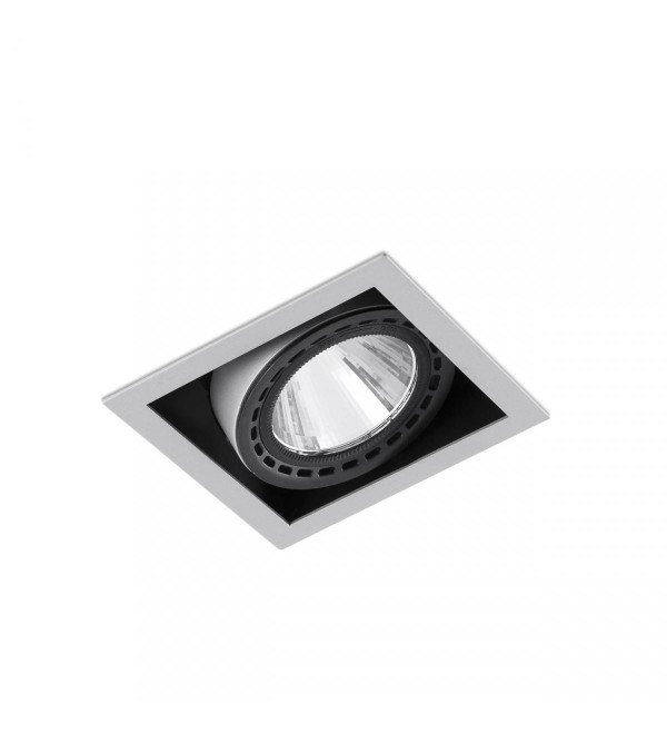 Mini Colin-1 Встраиваемый светильник серый LED 12-18W 3000K 56є