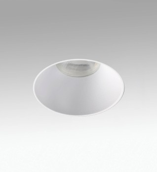 FLAC Белый встраиваемый безрамочный светильник IP20 MR11 GU10