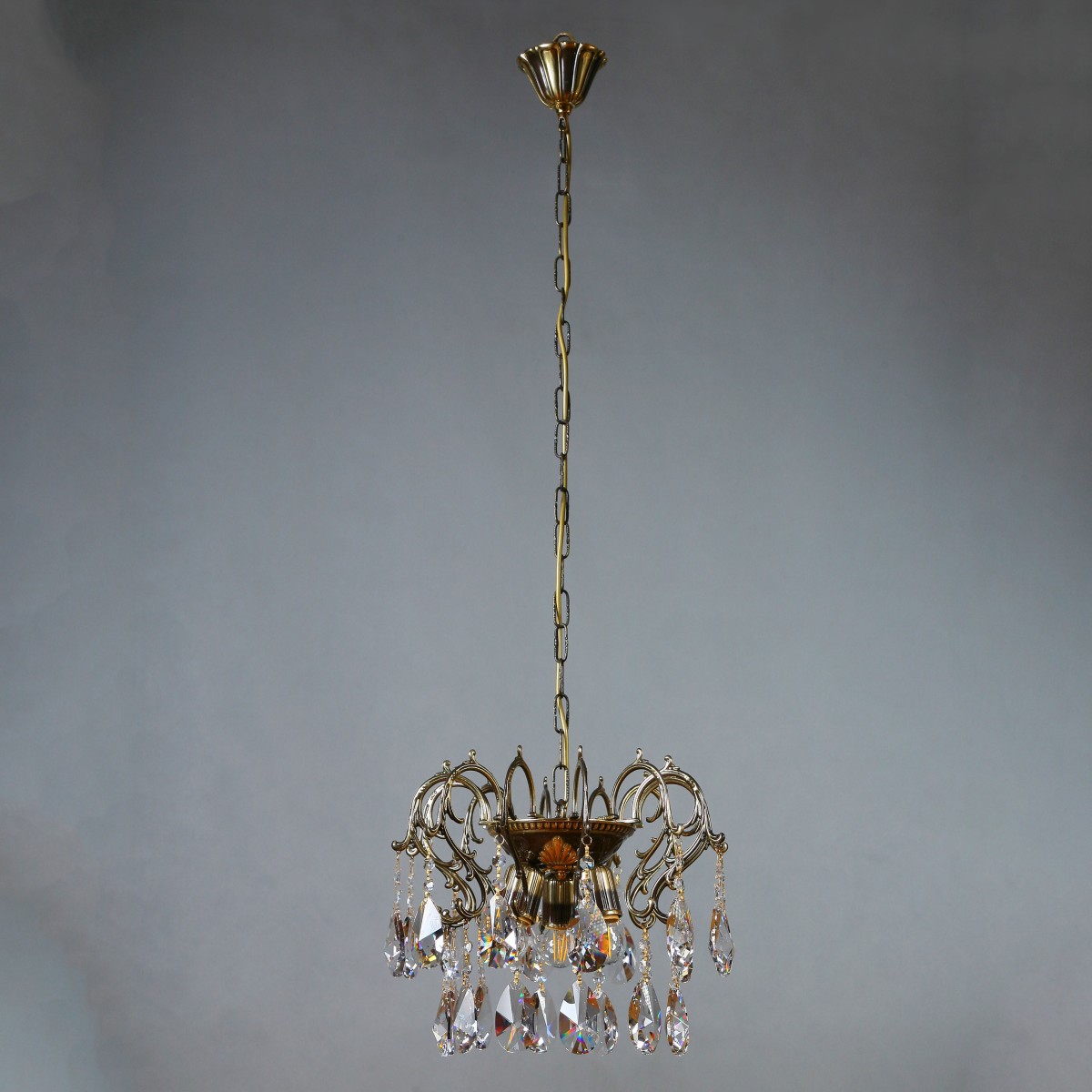 Люстра MANTRA Alicante Ambiente 3L 8888/3 CL PB Tear Drop