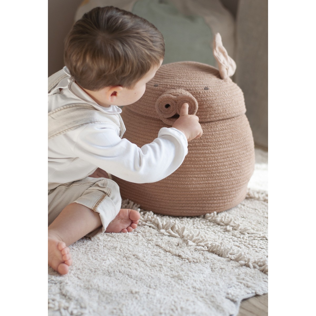 Корзина Свинка Пегги 32*30