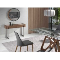 Консоль прямоугольная 3254/437-X из ореха и керамики