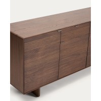 Сервант Norlen с 4 дверцами и 2 ящиками из шпона ореха