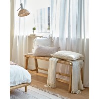Скамья Beida из массива тика, 120 см