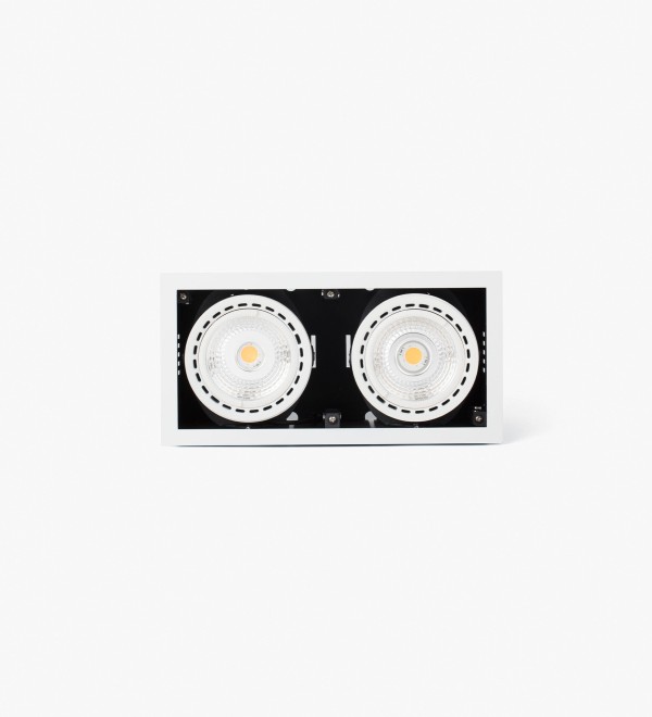 Встраиваемый светильник MINI COLIN-2 белый LED 36-50W 3000K 20°