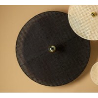 Бра Tan Tan A1053/15 см металл хром + 1125/90 см черный ротанг