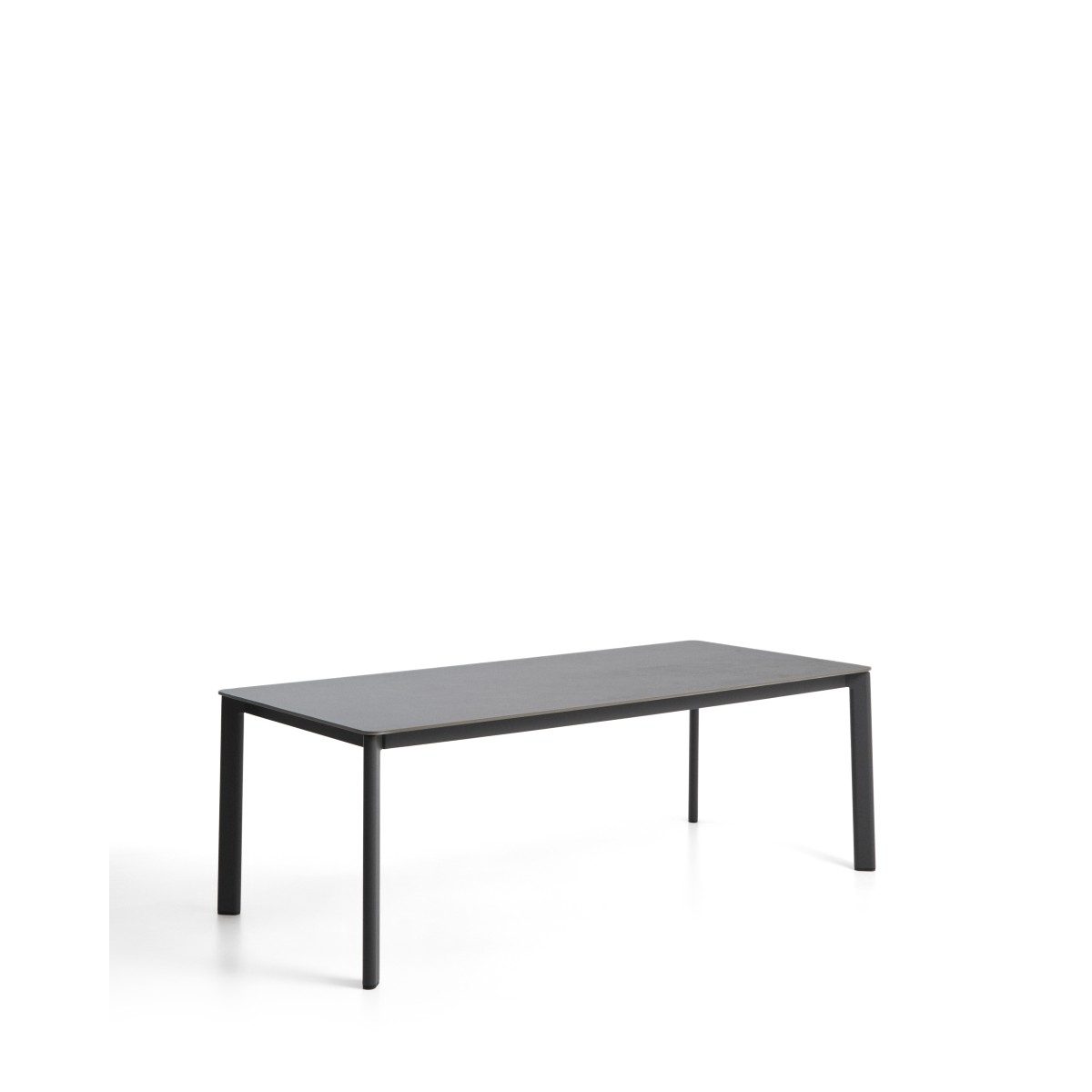 Уличный стол Anafi с графитовой столешницей из спеченного камня, 220 x 100 см