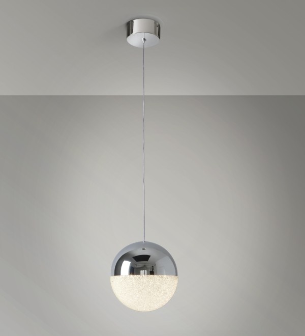 Подвесной светильник Sphere 1L LED Ø20 хром