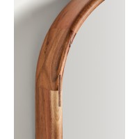 Зеркало Berale из акации, 76 x 33 см