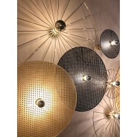 Бра Tan Tan A1053/10 см черный металл + 1125/60 см черный ротанг