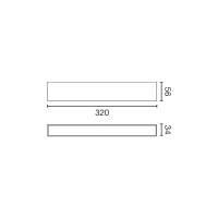 Светильник Neso Line 32 2700K белый CASAMBI 5010492701W