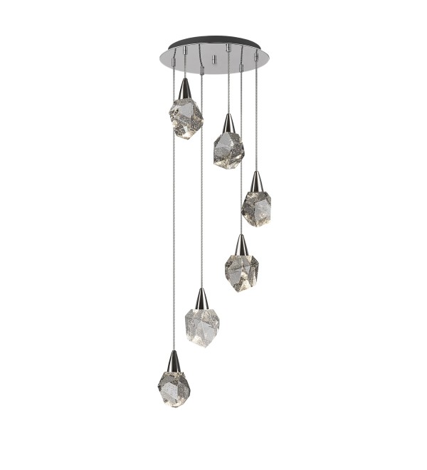 Люстра Aquaria 6L хром