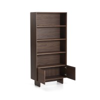 Стеллаж из орехового шпона Norlen 90 x 190 см