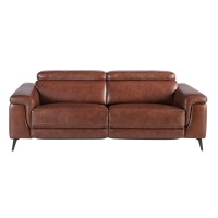 Диван 3-х местный 5319-3P-M1595 /6117 с реклайнером коричневый