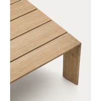 Журнальный столик Ambra из массива акации со светлой отделкой 82,5 x 82,5