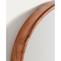 Зеркало Berale из акации, диаметр 49,5 см