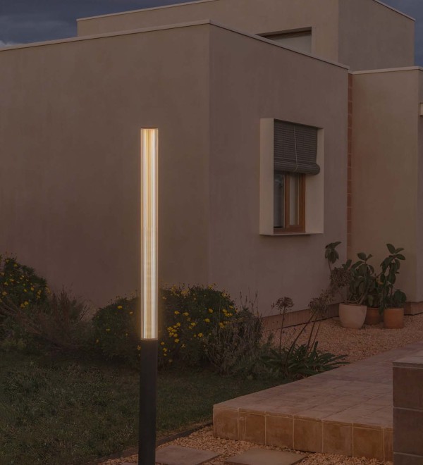 TURA 2050 Уличный маяк темно-серый LED 48W 3000K