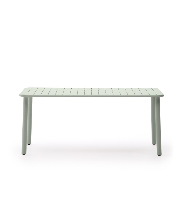Уличный стол Brai из оцинкованной стали бирюзового цвета 180 x 90 см