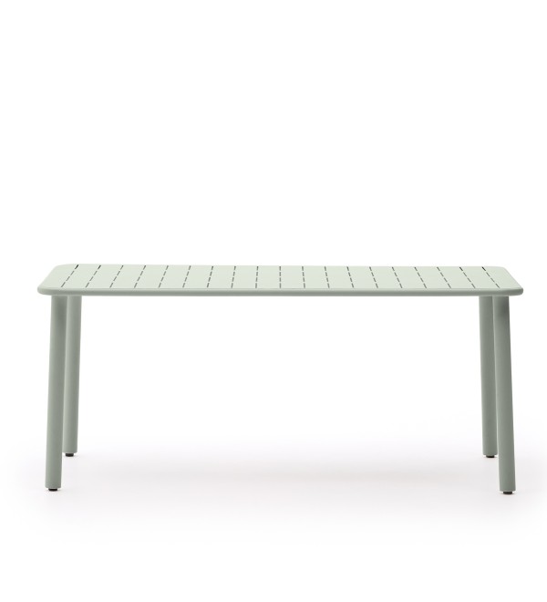 Уличный стол Brai из оцинкованной стали бирюзового цвета 180 x 90 см