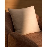 Brellet шелковый чехол для подушки цвета экрю, 45 x 45 см
