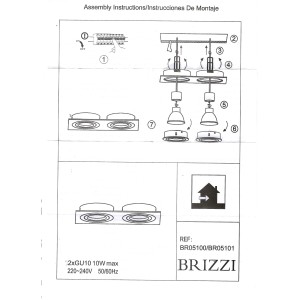 BR05101 Встраиваемый светильник LEOS