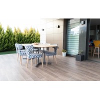 Овальный стол Triovo 140 x 100 см, 2 базы высотой 77