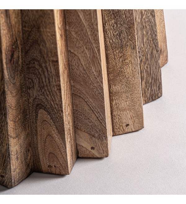 Квадратный барный стол Plisse WOOD белый