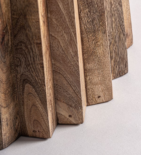 Квадратный барный стол Plisse WOOD белый