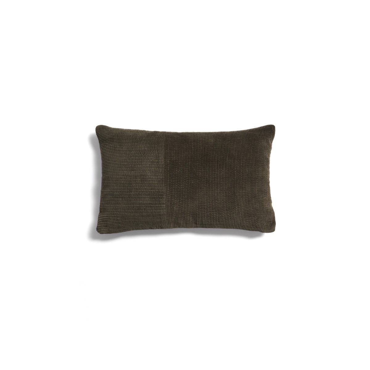 Чехол для подушки Seliria из коричневого вельвета с вышивкой, 30 x 50 см