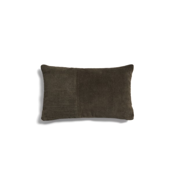 Чехол для подушки Seliria из коричневого вельвета с вышивкой, 30 x 50 см