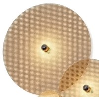 Бра Tan Tan A1053/5 см золотой металл + 1125/90 см черный ротанг