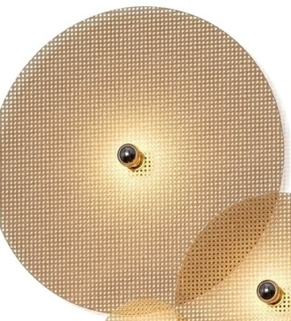 Бра Tan Tan A1053/5 см золотой металл + 1125/90 см черный ротанг 